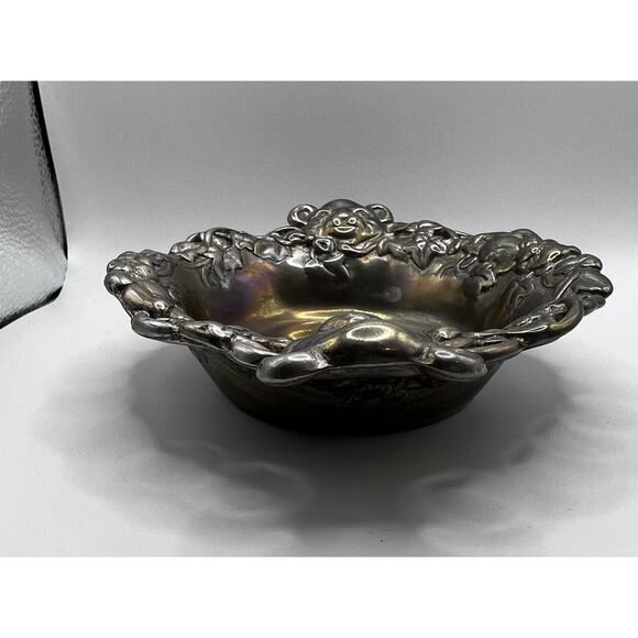 ARTHUR COURT 1997 Vintage Teddy Bears Bowl Silver Baby Gift - Picture 2 of 11